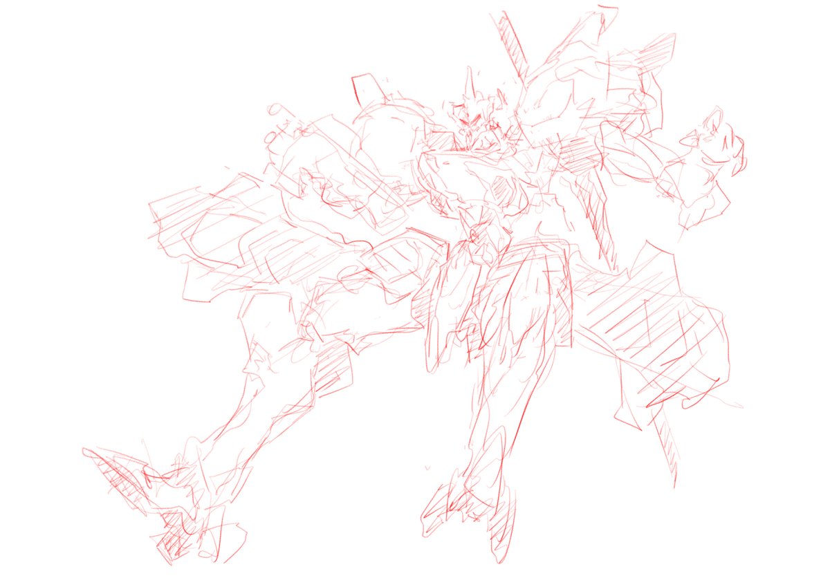 大河広行 山田隆弥 頭空っぽラクガキ 朝の準備体操で戦術機っぽいもの １０分位 トータル イクリプスやシュヴァルツェスマーケンでも跳躍ユニットをぶん回してアクションさせるの楽しかった