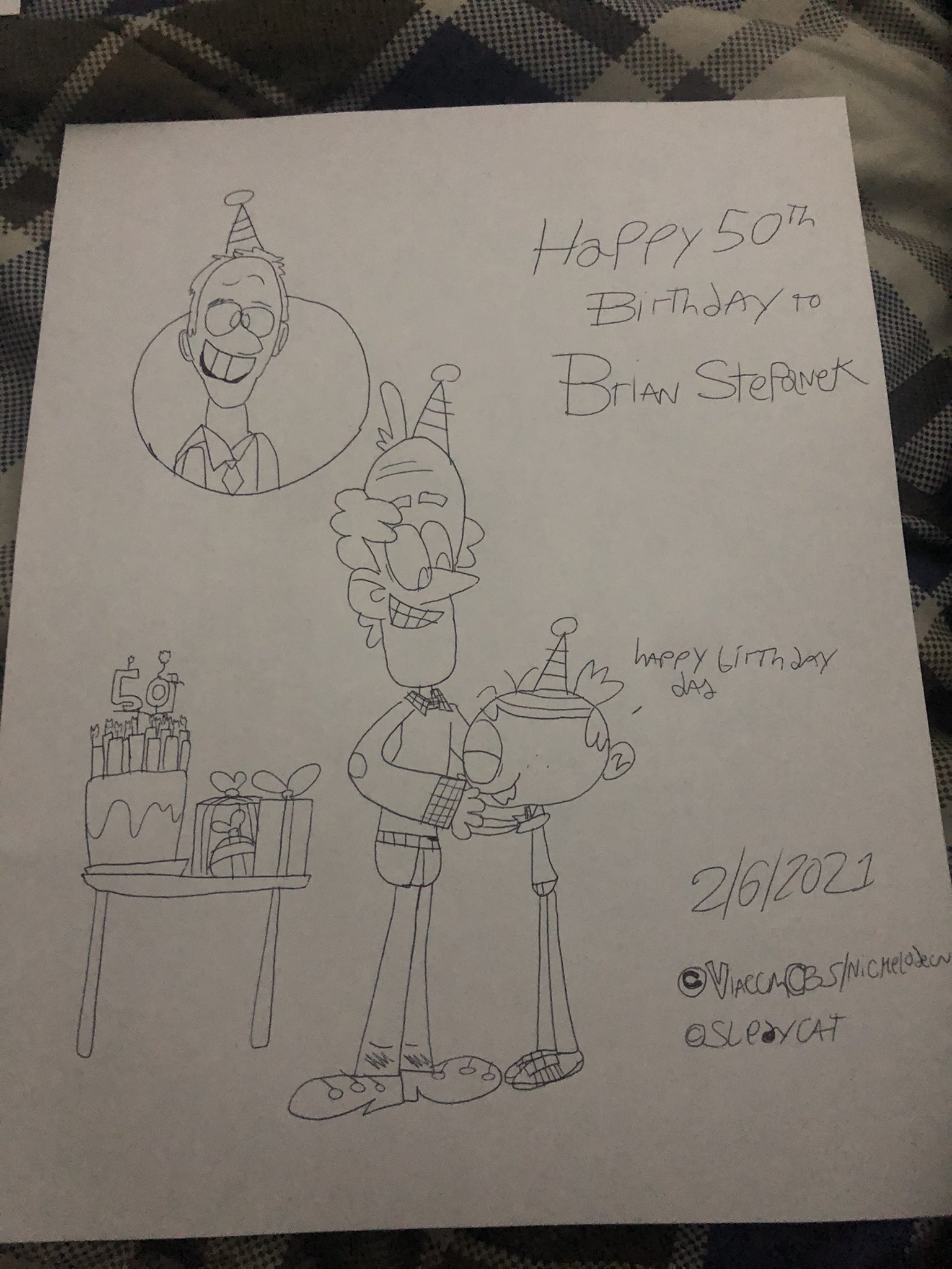 Happy Birthday to Lynn Loud Sr (Brian Stepanek)    