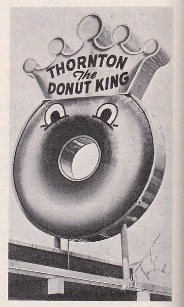 Thornton the Donut King:Thorntons was located on Lamar and was the ORIGINAL spot for hot doughnuts in Memphis. I remember VIVIDLY the doughnuts floating in the grease and being DRENCHED in the glaze. It was sad to see them close.