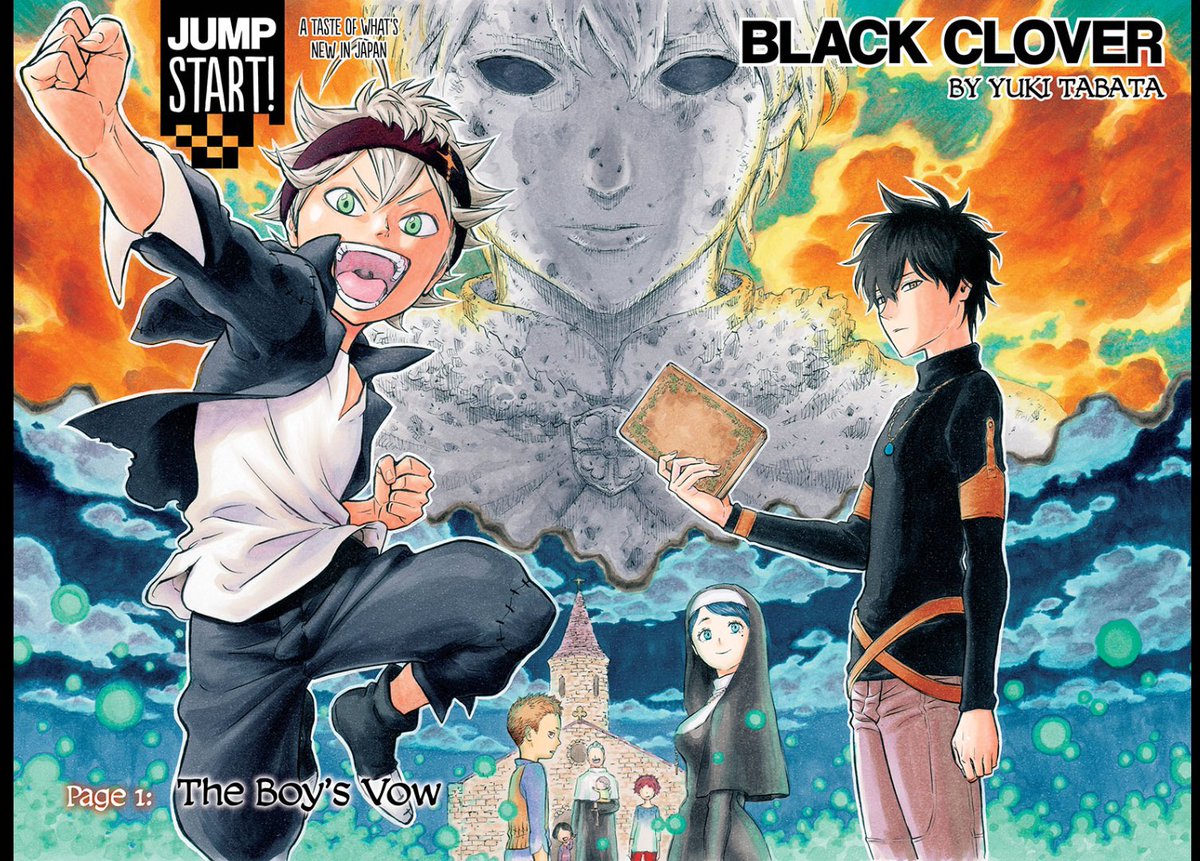 Thread of every color page in Black Clover(lmk which ur favorites are):