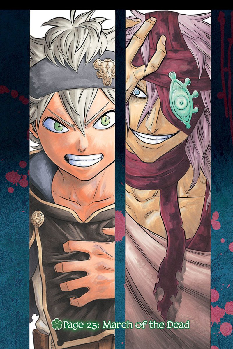 Thread of every color page in Black Clover(lmk which ur favorites are):