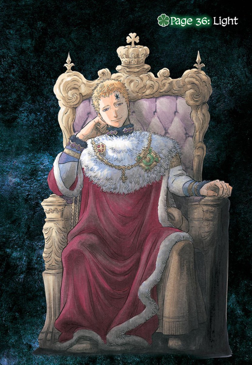 Thread of every color page in Black Clover(lmk which ur favorites are):