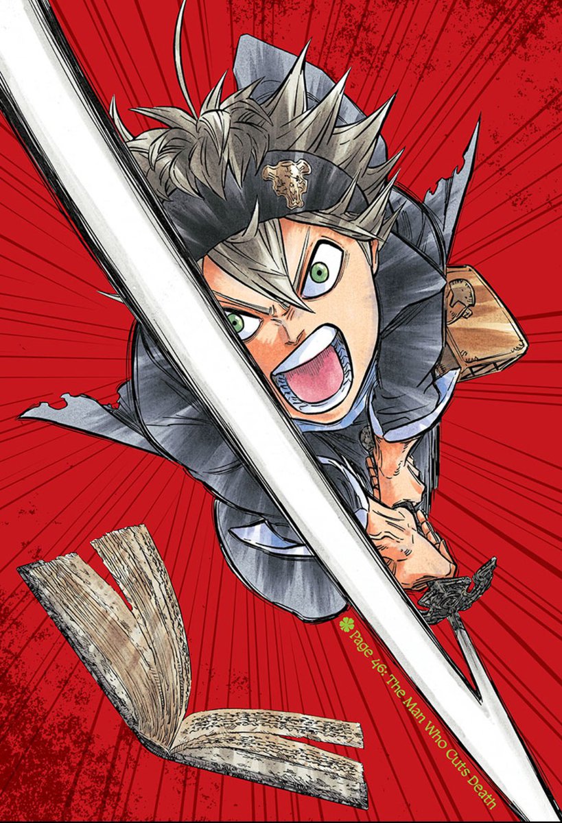 Thread of every color page in Black Clover(lmk which ur favorites are):