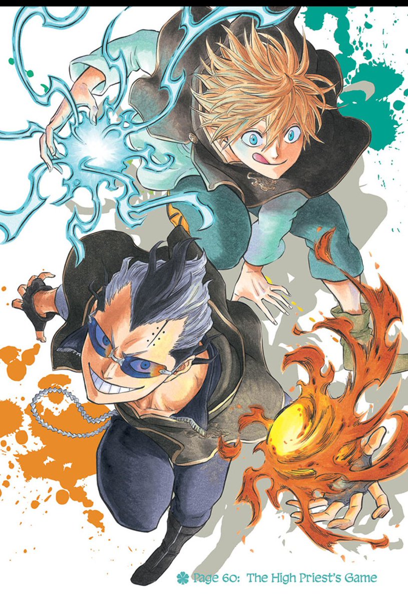 Thread of every color page in Black Clover(lmk which ur favorites are):