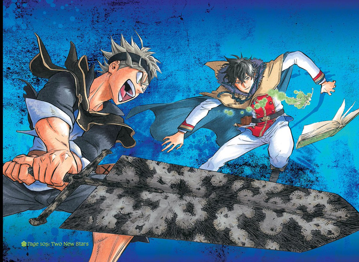Thread of every color page in Black Clover(lmk which ur favorites are):
