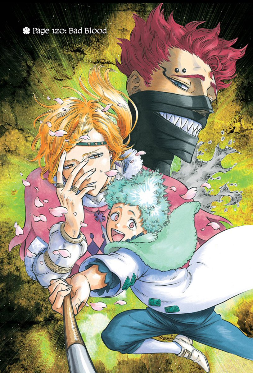 Thread of every color page in Black Clover(lmk which ur favorites are):