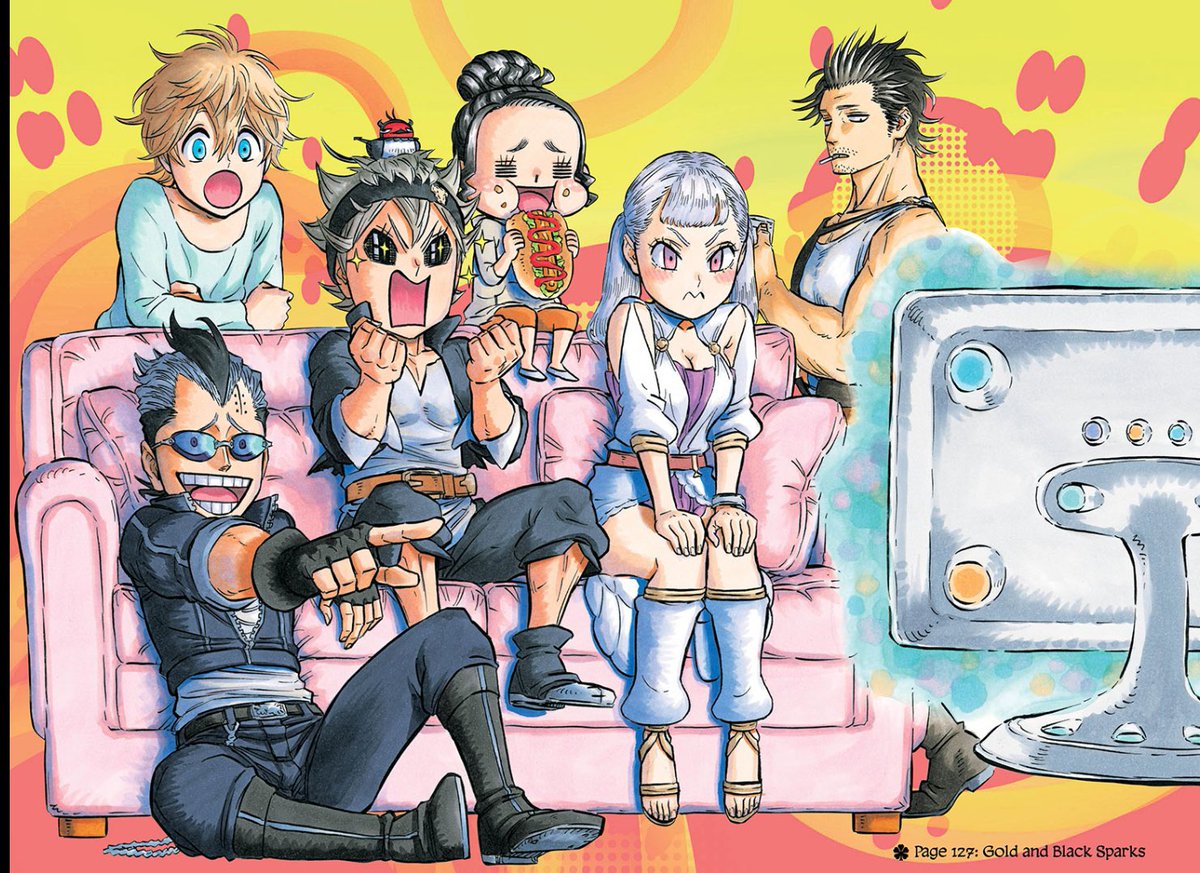 Thread of every color page in Black Clover(lmk which ur favorites are):