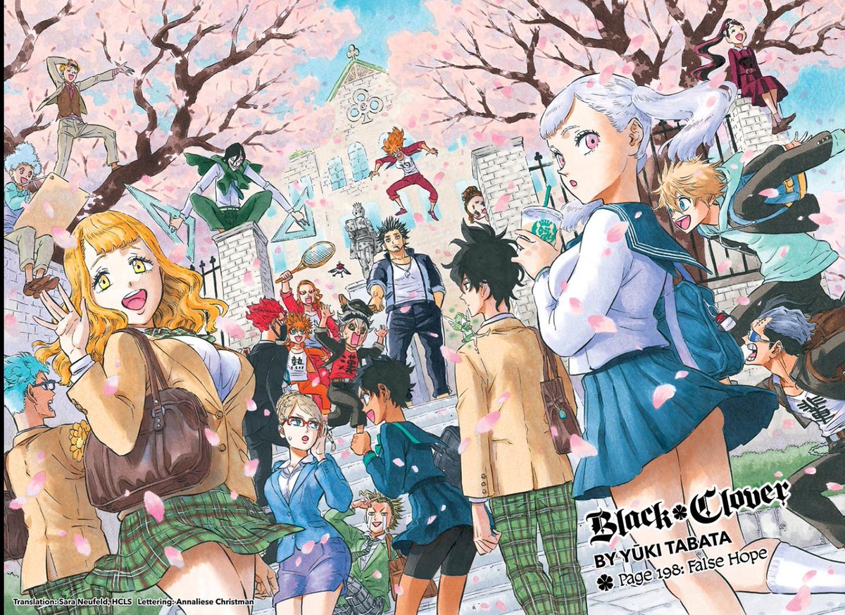 Thread of every color page in Black Clover(lmk which ur favorites are):