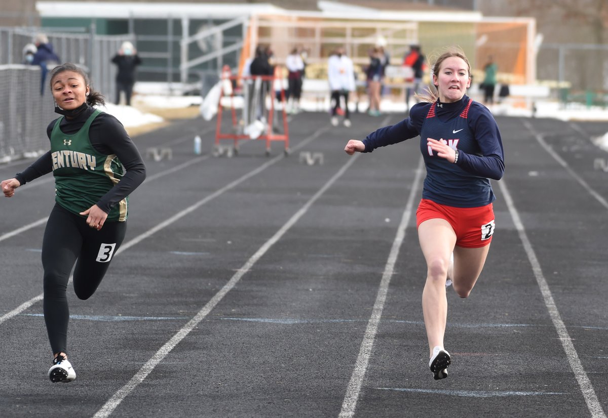 carrollvarsity's tweet photo. .@CHS_KnightsTF enjoyed a little home-track advantage in putting together a girls title at the CCAL indoor county meet. STORY/PHOTOS: https://t.co/rzGrjbtaCR #CVTrack https://t.co/sjFXYs1hM3