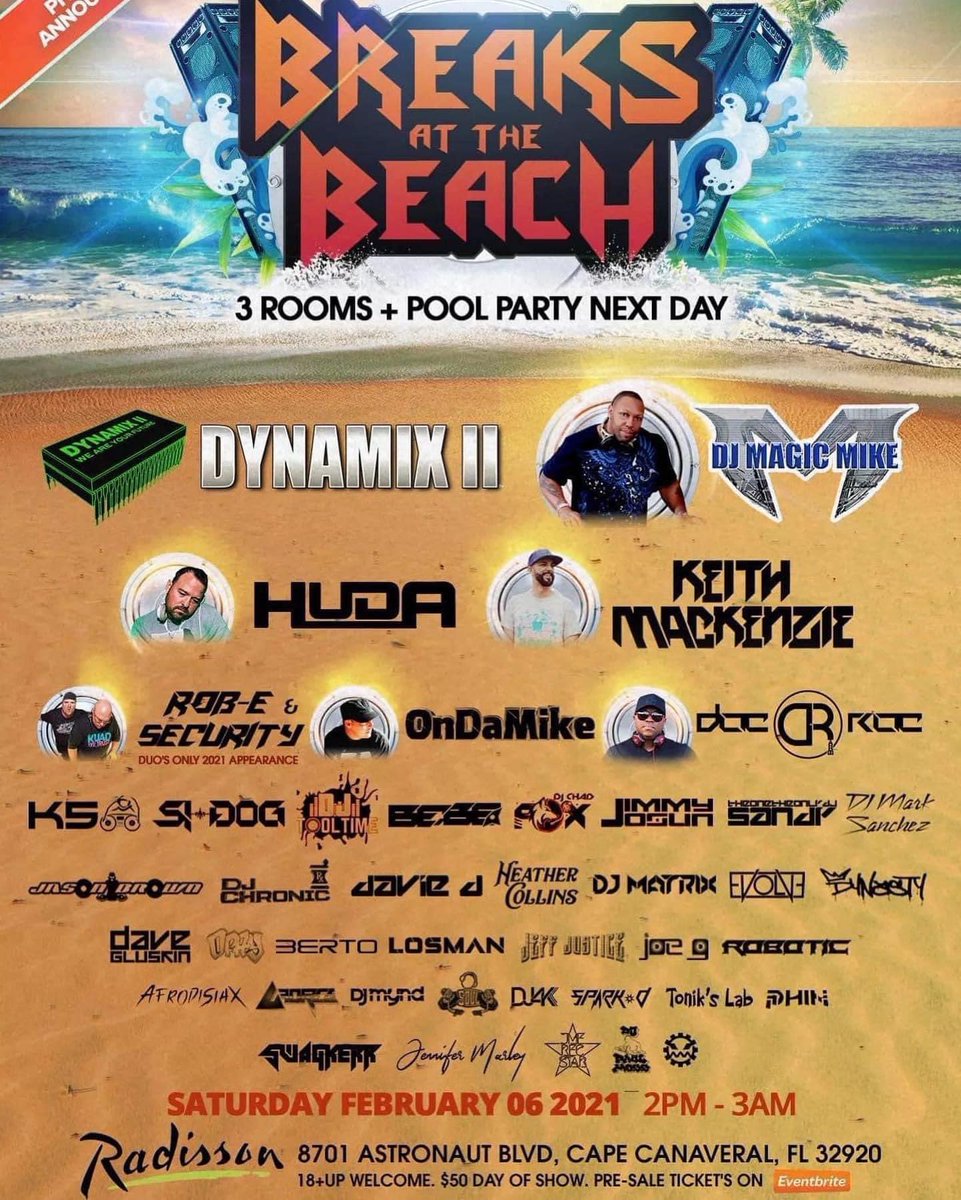 dynamixii's tweet image. Huge jam in Cape Canaveral tonight and tomorrow!!!