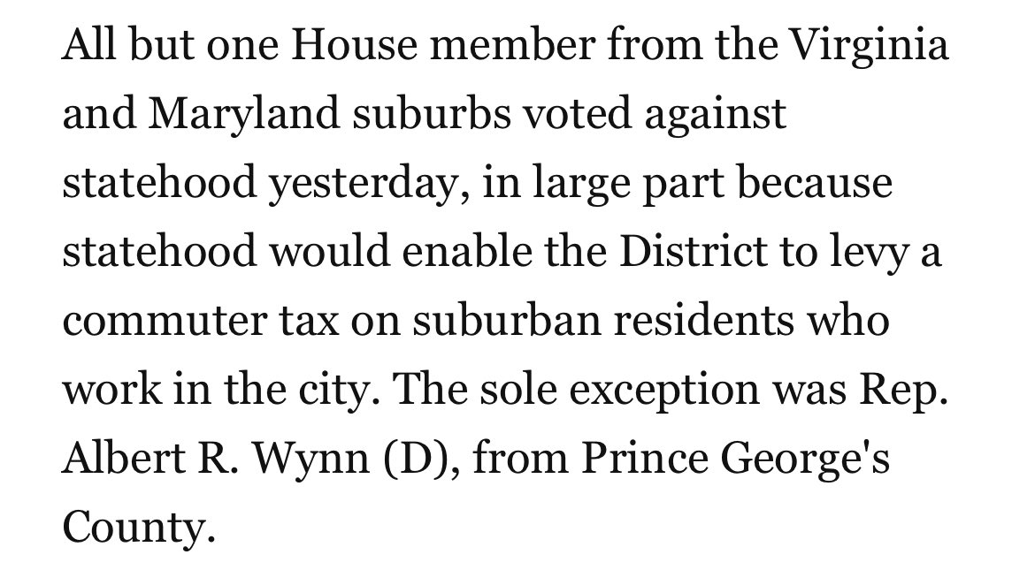 DC residents have supported statehood for decades.But it only became a national thing based on two factors:- DC gentrification- Democrats caring more about the party than their own districts https://www.washingtonpost.com/archive/politics/1993/11/22/house-turns-down-statehood-for-dc/93c04aac-5635-4c5e-899a-9584e2660650/  https://twitter.com/probablyreadit/status/1358181129178796032