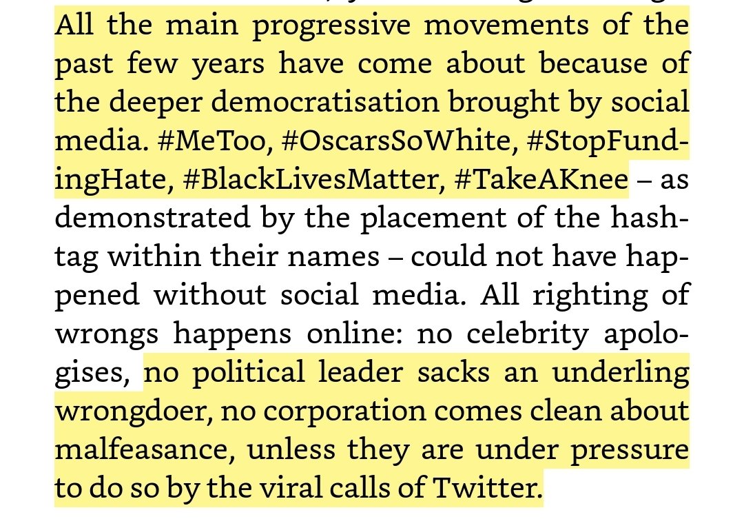 I dont think... Or at least I sincerely hope, that what he says here isn't actually true