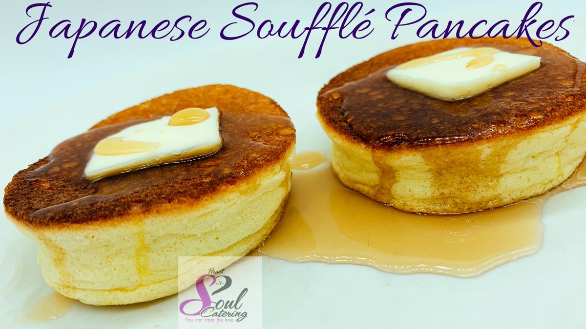 ms_tthomas's tweet photo. Japanese Soufflé Pancakes full recipe on my YouTube “TracyTee Talks” #Souffle #pancakes #japanese https://t.co/I0Hx9aCX8M