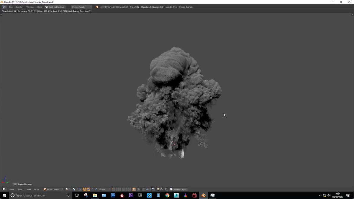 cg_geeks's tweet photo. モクモクさせる！！Blenderを使った超高精細なスモークシミュレーション制作チュートリアル！！ (26位 / CG GEEKS 2017年 ベスト30) https://t.co/aGXd4OIW0Q https://t.co/Ra00sIm8xQ
