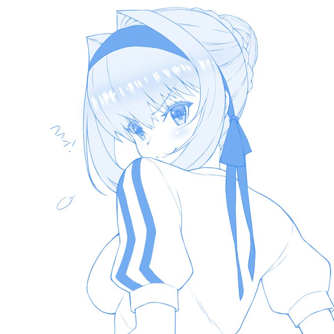 オリンピア体操服ネロちゃま ♯2 rkgk 本日の進捗、ペン～基本 #FGO #今日のらくがき 