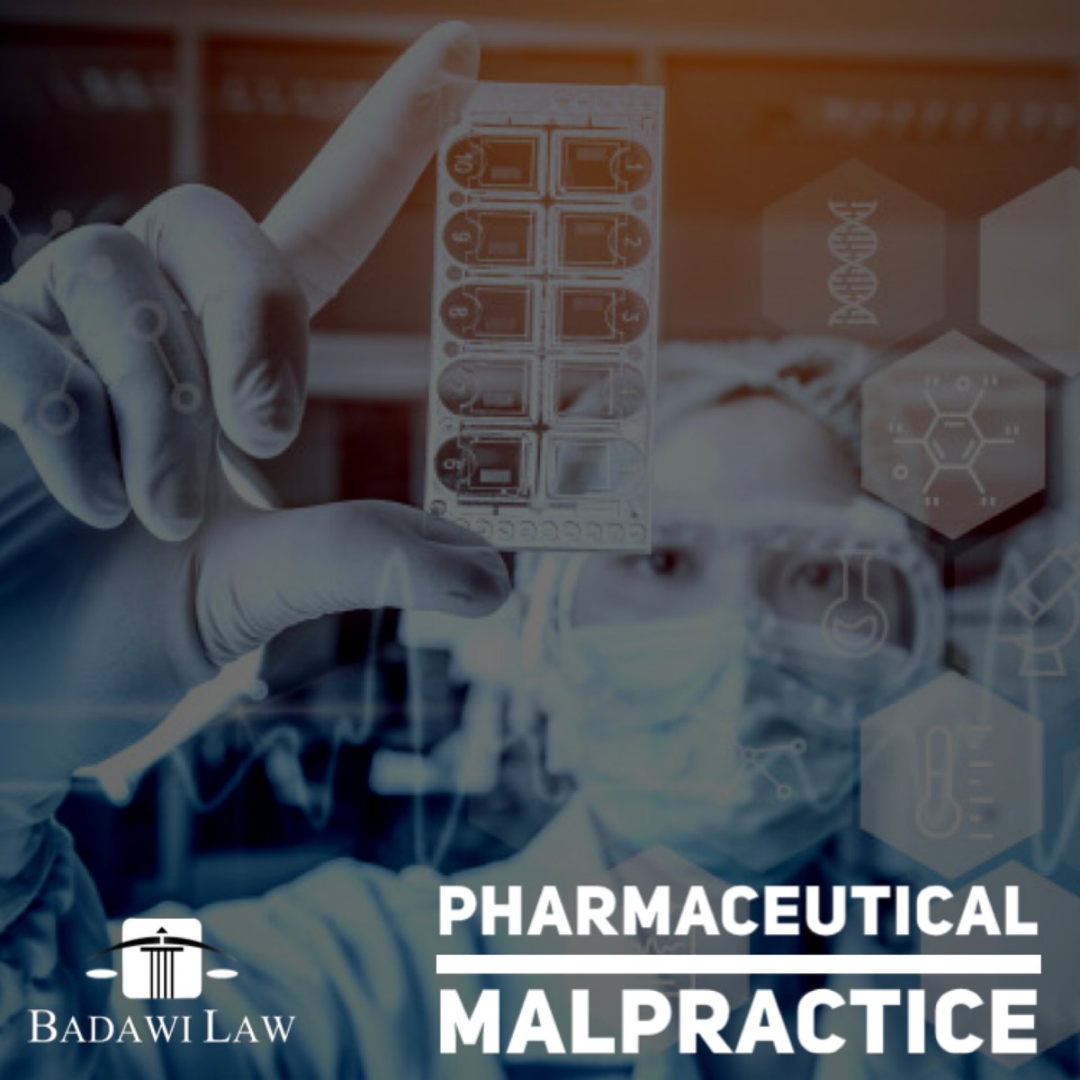 BadawiLaw's tweet photo. Pharmaceutical malpractice laws play a very important role for victims. We can assist you by prosecuting pharmaceutical malpractice so you can get the attention you deserve. Victims might suffer serious injury or death. That’s why its crucial that you hire an experienced lawyer. https://t.co/Uvai78ZZIY