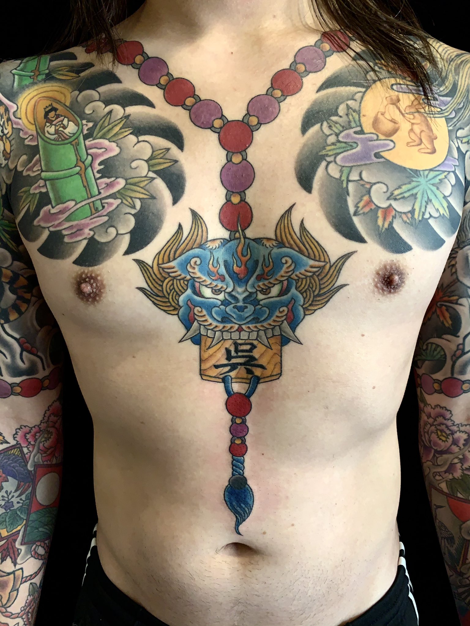 tattoo #刺青 タトゥー #tattoo #刺青 #和彫り #八咫烏 #横浜 #桜木町