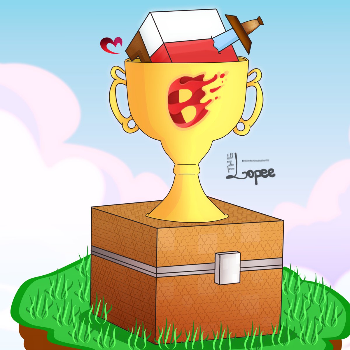 TheLopee_'s tweet photo. 📌Logo para @BedwarsCouples 💠
💾Pedido por @ImPatopro , espero que les guste el Logo que hice, Pato me ayudo con referencias intente que sea agradable c,:✨
❤️Se Agradecerá mucho el apoyo YuY🔃 https://t.co/SrjrtI1LM4
