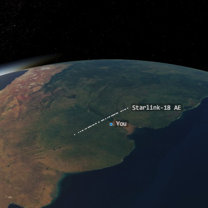 Para los que acaban de ver una linea de decenas de "estrellas" en el cielo, no son ovnis (yo también flashié) es un conjunto de satelites de <a href="/SpaceX/">SpaceX</a> llamado #starlink 18. Vuelvan a respirar.