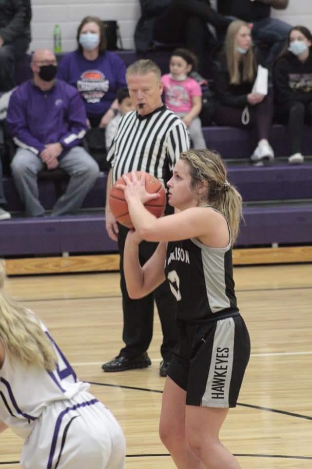 WH_HAWKEYES's tweet photo. Congratulations Haley Koch 1000 career points scored.  Welcome to the club! https://t.co/CNWdSPfMvT