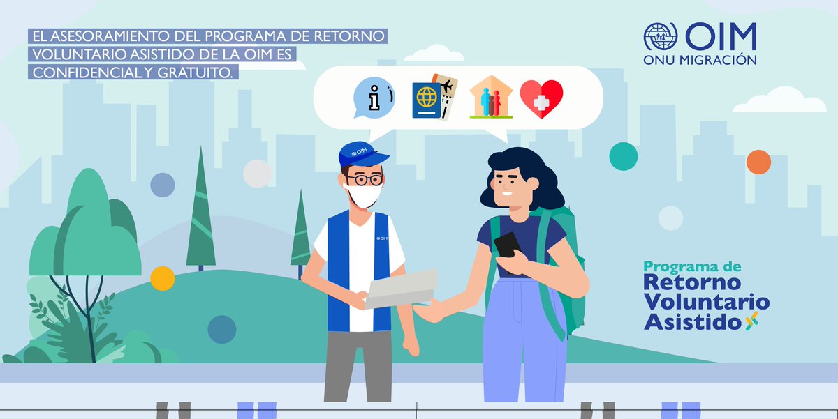 OIMhonduras's tweet photo. 🔺Si necesitás apoyo para regresar a tu país 🚙✈️ 🚌 y aún no sabés si el Programa de Retorno Voluntario Asistido de la OIM puede ayudarte ¡No te preocupéis!
Puedes escribinos al WhatsApp y responderemos tus preguntas ✉️: +504 3152 2563
#ProgramaRVA #RetornoVoluntario https://t.co/CfC94tQ6hx
