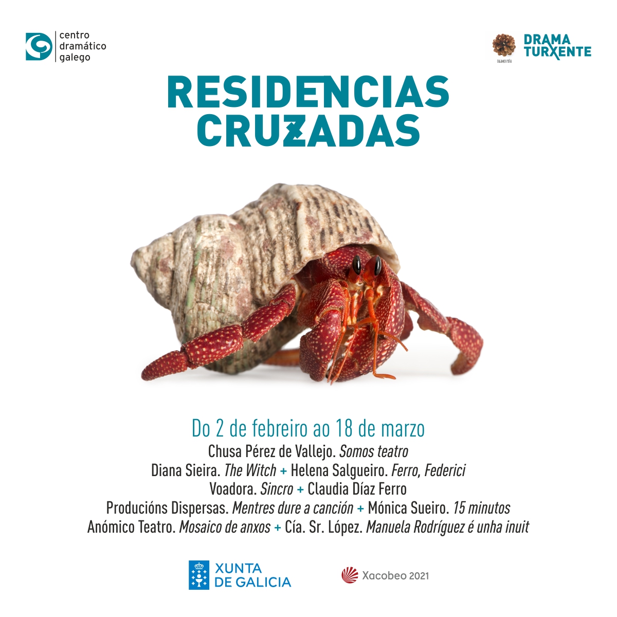 O CDG dinamiza o sector escénico co novo programa ‘Residencias cruzadas’, que inclúe nove propostas artísticas: mércores, 3 febreiro, 2021 - 14:02 Santiago de Compostela, 3 de febreiro de 2021.- O Centro Dramático Galego (CDG) está a dinamizar a creación… dlvr.it/Rs9jjl