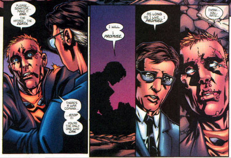 xwhitephoenix's tweet photo. que triste o Pyro morrendo do vírus legado pra salvar o Senador Kelly......................

(Cable #87) https://t.co/1gQAXpXqpD