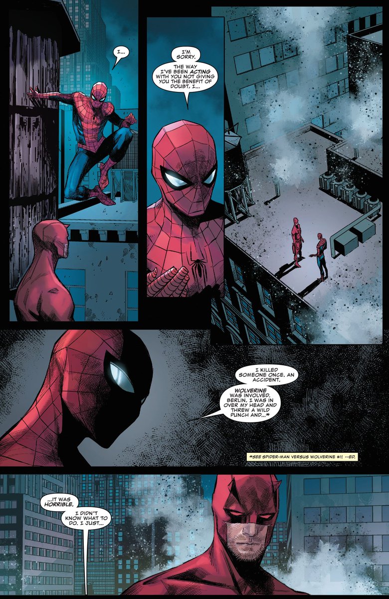 RT @WebbedBat: i love how daredevil #23 shows you how much daredevil and spider-man mean to each other https://t.co/blCu8FkwOx