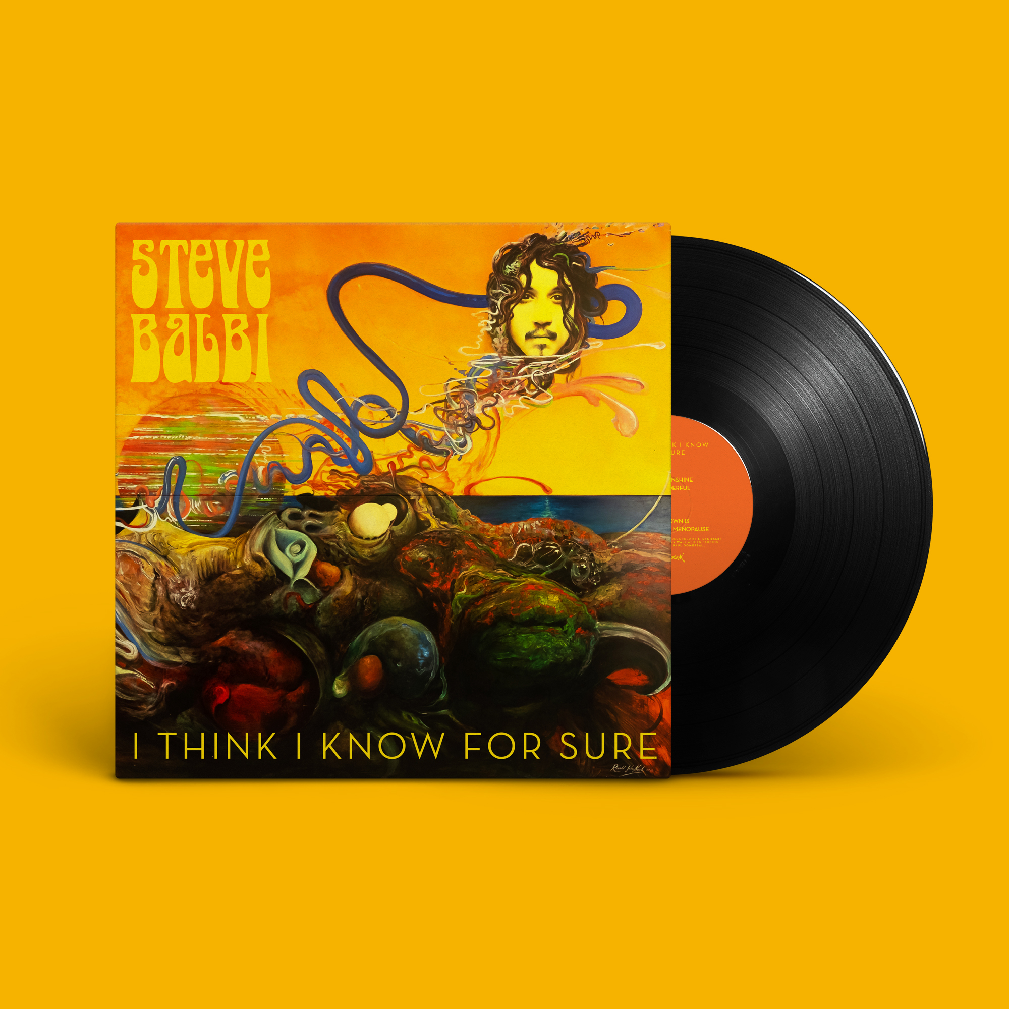 Steve Balbi – I Think I Know For Sure, Vinyl LP Steve Balbi – I Think I Know For Sure, Vinyl LP