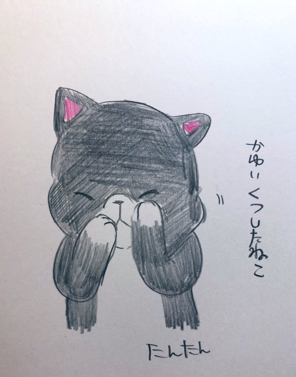 かゆいくつしたねこ

#イラスト #猫
#色鉛筆 
