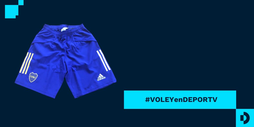 canaldeportv's tweet photo. Además de disfrutar de un partidazo podés ganarte el pantalón de @BocaJrsOficial.

¿Cómo? Nos seguís, haces RT  y escribí con el HT: #VOLEYenDEPORTV. https://t.co/RFcWN9RreJ