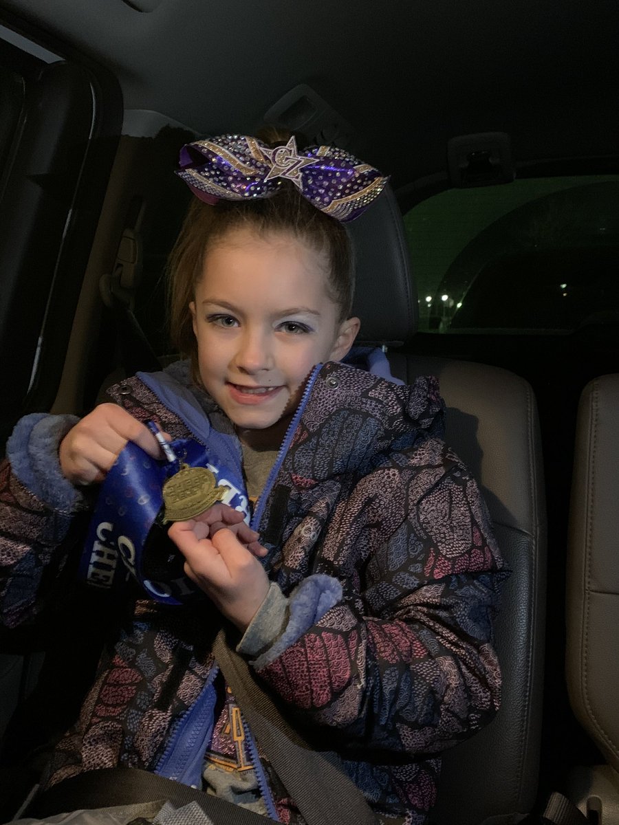 adhutchinson83's tweet photo. 1st place for this mini diva!!! #cheerzoneKY #cheerderby https://t.co/LaxSl8YxKe