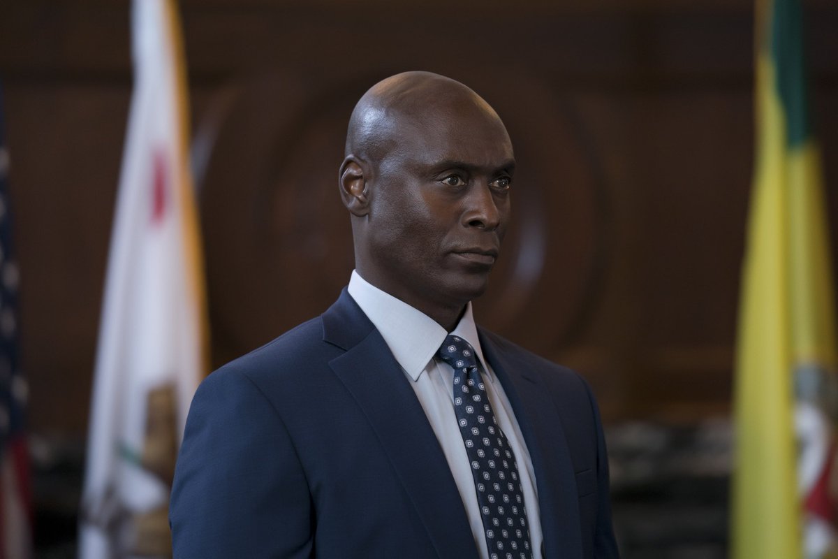 6) Lance Reddick.  #BlackHistoryMonth  