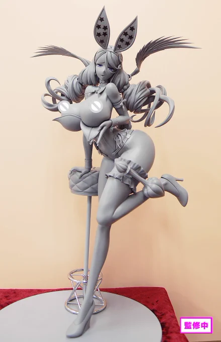 【初お披露目】
バインディング商品 『RAITA』さんイラスト「阿久津キララ バニーVer.」
原型制作:音海論
#ウェブWF #WebWF 