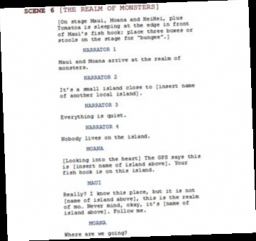 moana script pdf download / Twitter