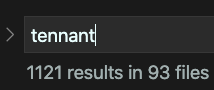 Today I discovered I've spelled "tenant" wrong in a project for the last 4 years.  I think the correct thing to do here is click the "add to dictionary" button 😅