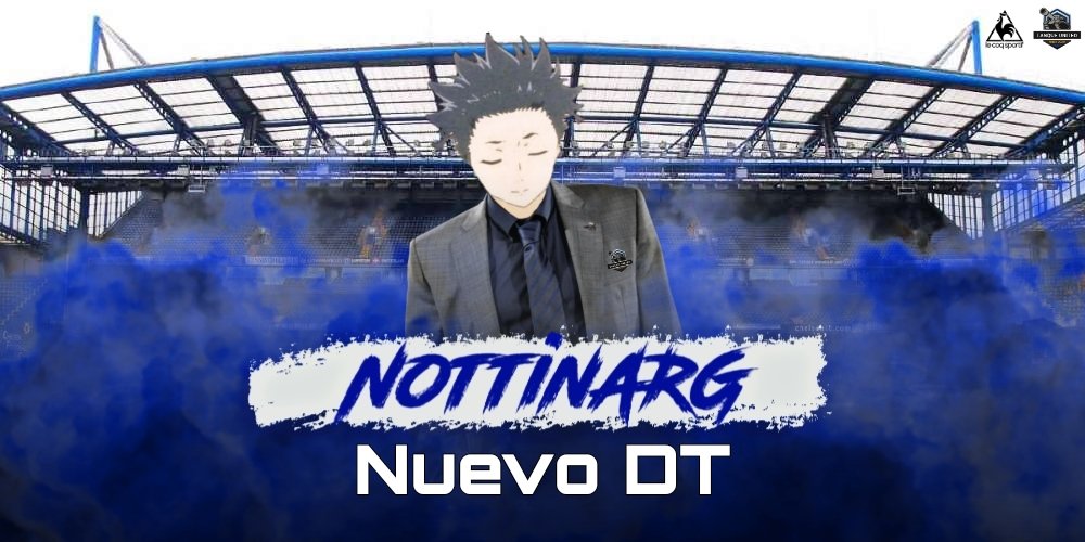 FcTanque's tweet photo. ¡BIENVENIDO!

Tenemos la alegría de confirmar que @NottinARG será nuestro DT a partir de ahora. Lo recibimos con un abrazo y esperamos que los resultados lo acompañen. Bienvenido Profe!

#VamosTanque https://t.co/v7QpXpzWSN