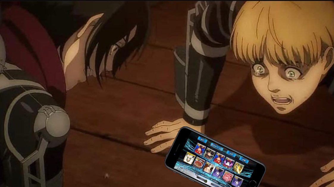 Fgo 進撃コラ画像 ガチャでのおまえら Fgo 進撃コラ画像 ガチャでのおまえら