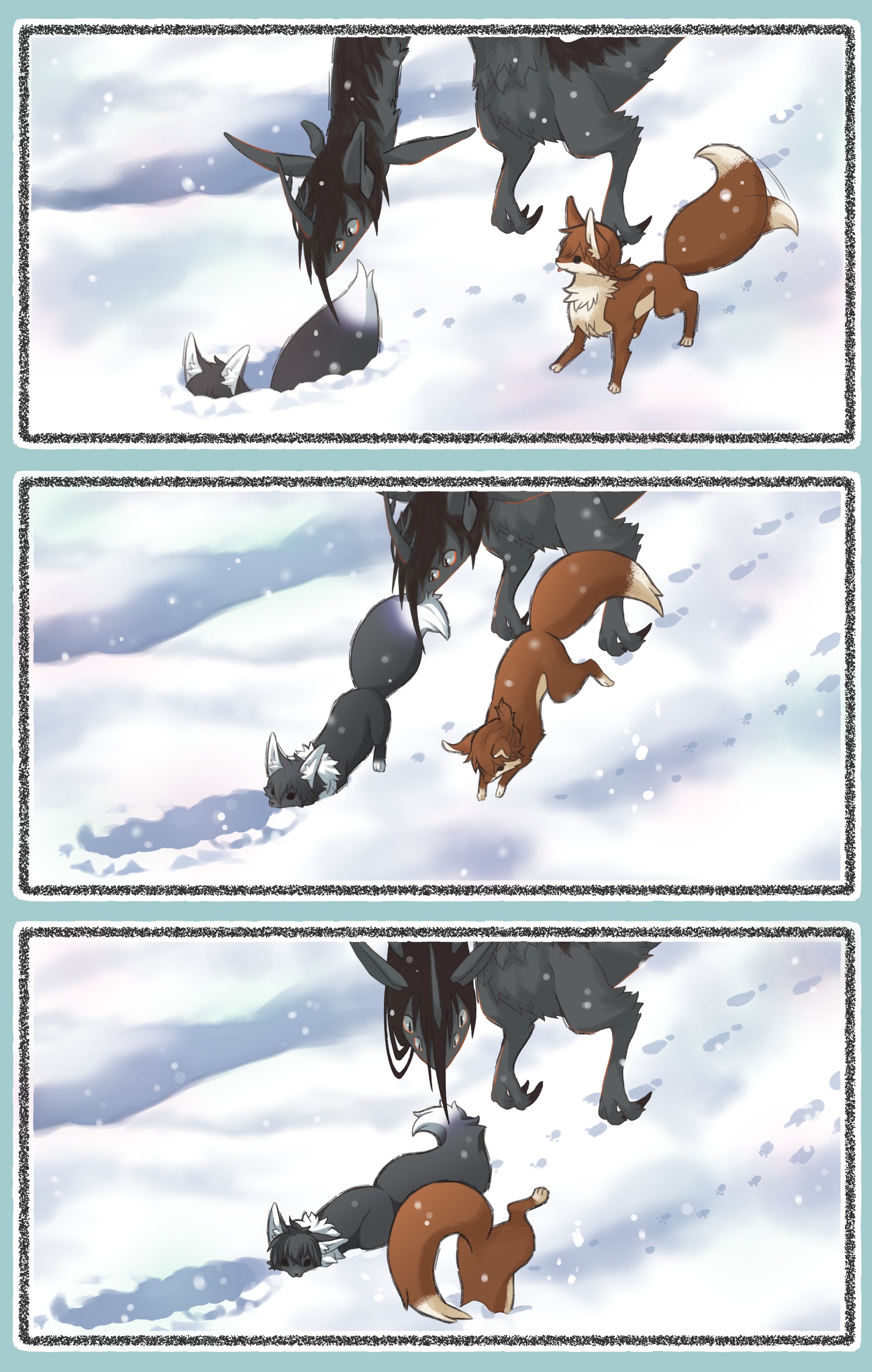 さらら 雪遊び 少年と祟り神 日常編 T Co Mbetf7kedg Twitter
