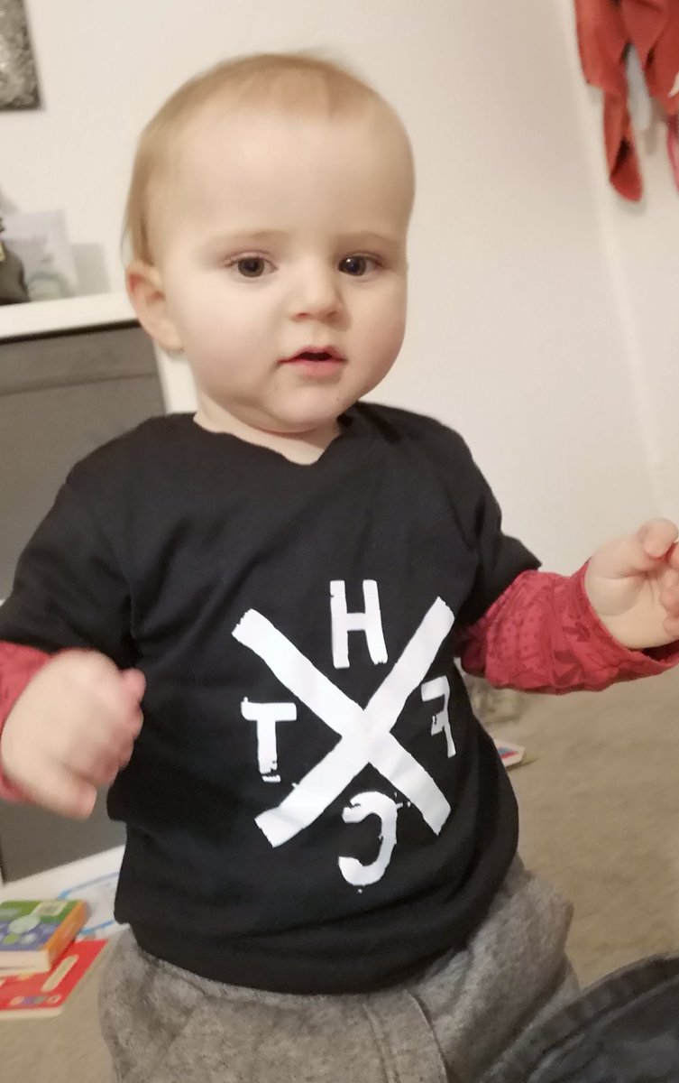 SteveyGeeUK's tweet image. Introducing my new @frankturner gig buddy (when we can). He&apos;s been listening to him since he was a baby. He particularly likes Live in Newcastle! #fthc #frankturner #frankturnerarmy