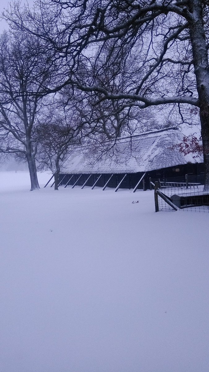 Winterwonderland . Schaapskooi loenermark.