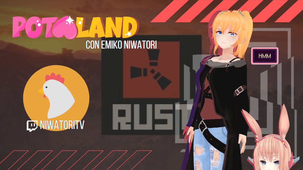 EmiNiwatori's tweet photo. Stream Nocturno de RUST en #Potoland A
con @ENiwatori en
https://t.co/HQzZKavAkQ https://t.co/FiNjVIlnel