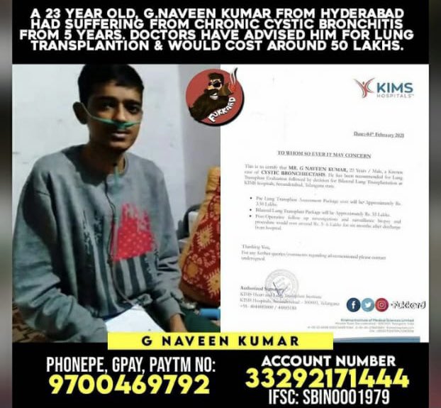 archunanetha's tweet photo. @ssrfanpage Please do share and contribute. It would be good if all SSRians can help him. #helpmyfriendnaveen https://t.co/uL3dzZHAhB