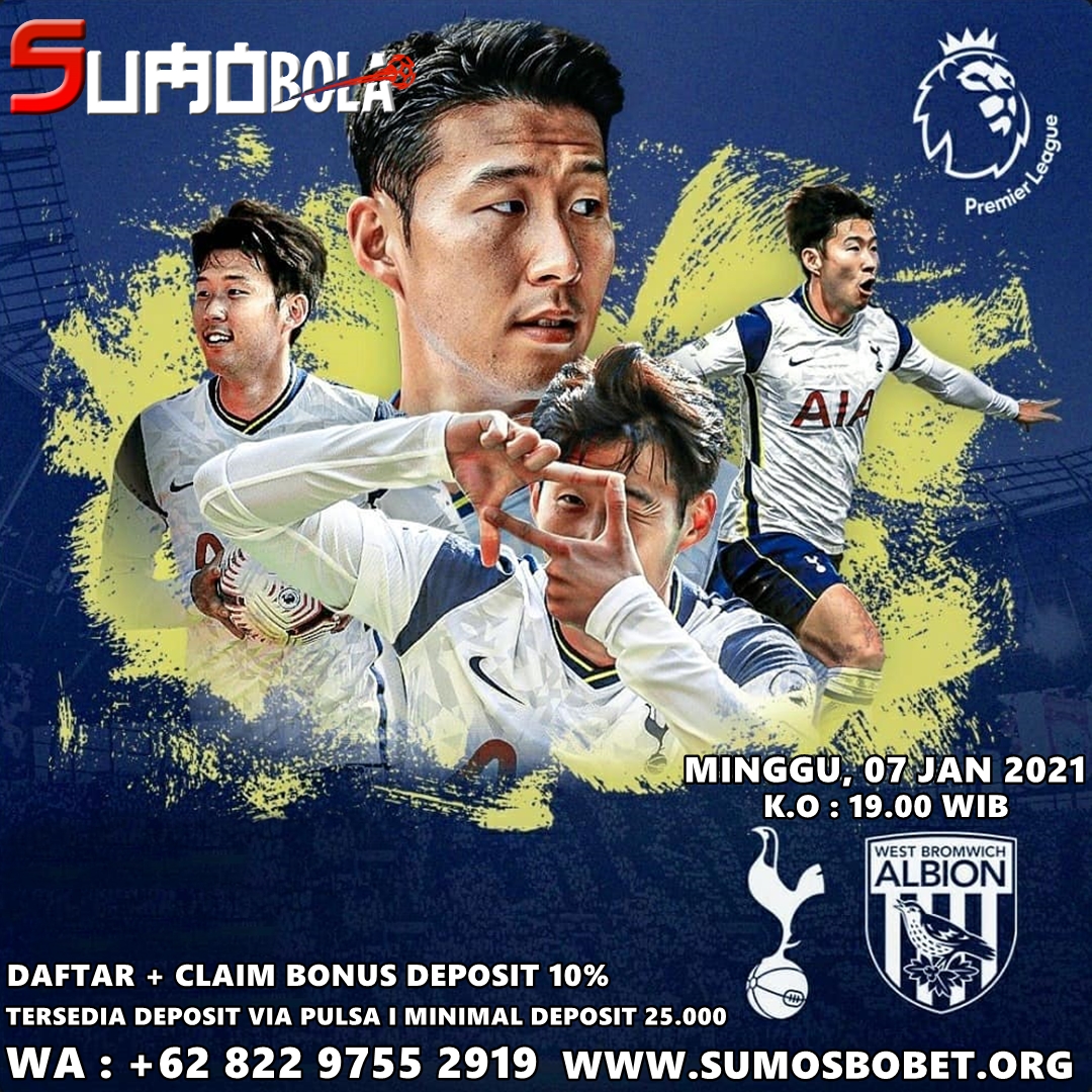 SumoOfc's tweet photo. EPL MALAM INI !

TOTTENHAM VS W.B.A 
MINGGU, 07 FEB 2021
K.0 : 19.00 WIB

BONUS DEPOSIT HARIAN 10%
WA : +62 822 9755 2919

#sumobola #tottenham #westbrom #epl #premierleague #jadwalbola #bonusdeposit #livestream #matchday #sbobet #bolaonline #situsbola #situsjudibola #mixparlay https://t.co/ArtwS2crGN