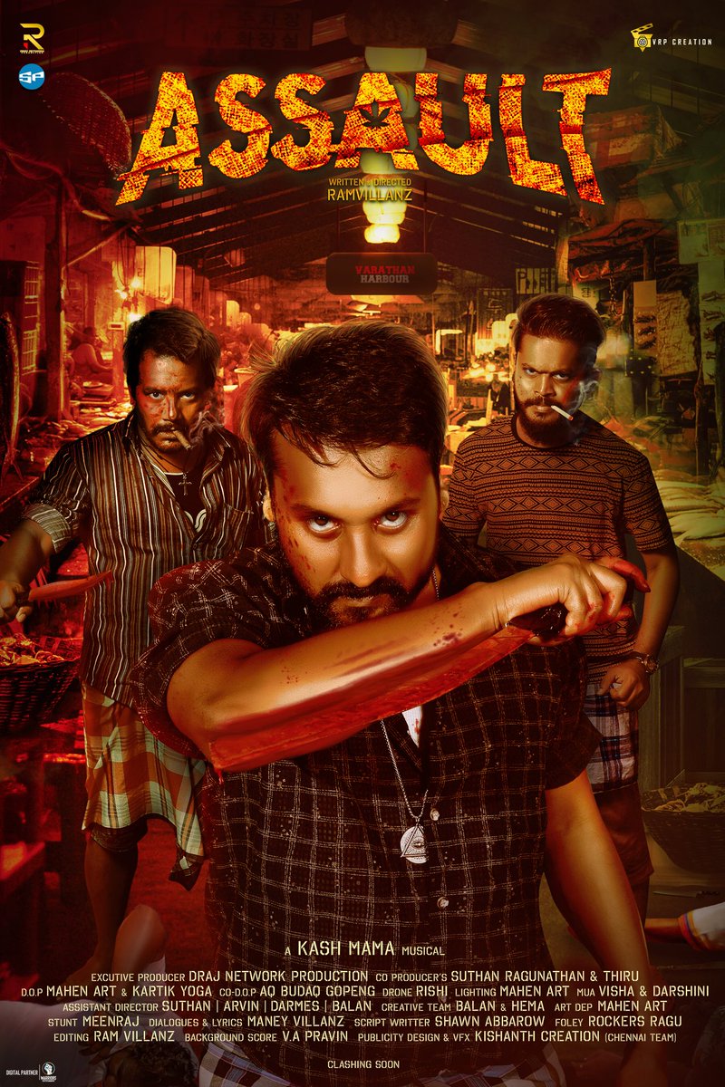 RamVillanz's tweet photo. Asaraame...Adikkirathu..Thaan....#ASSAULT.
Written & Directed | Ram Villanz
A Kash Mama Musical 💥
Clashing Soon😉
#rv5assault
##firstsight
#ramvillanz
#drajnetwork
#SPPRODUCTION
#Kishanth_Creation_Design https://t.co/x7r1XmvINK