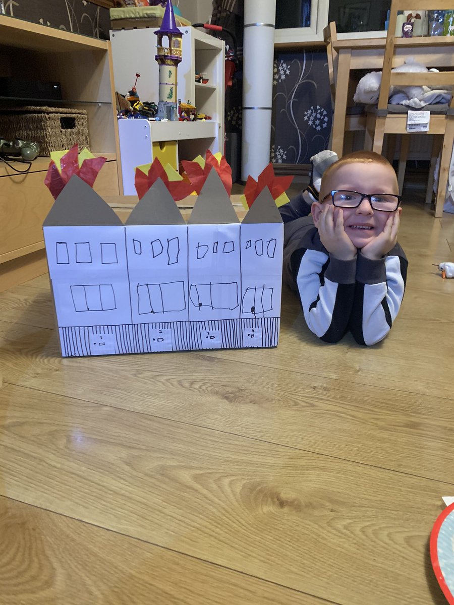 dawn80xx's tweet photo. @SHPS_Year2 Freddie’s Tudor houses from the great fire of London https://t.co/sV9zCpa4JW