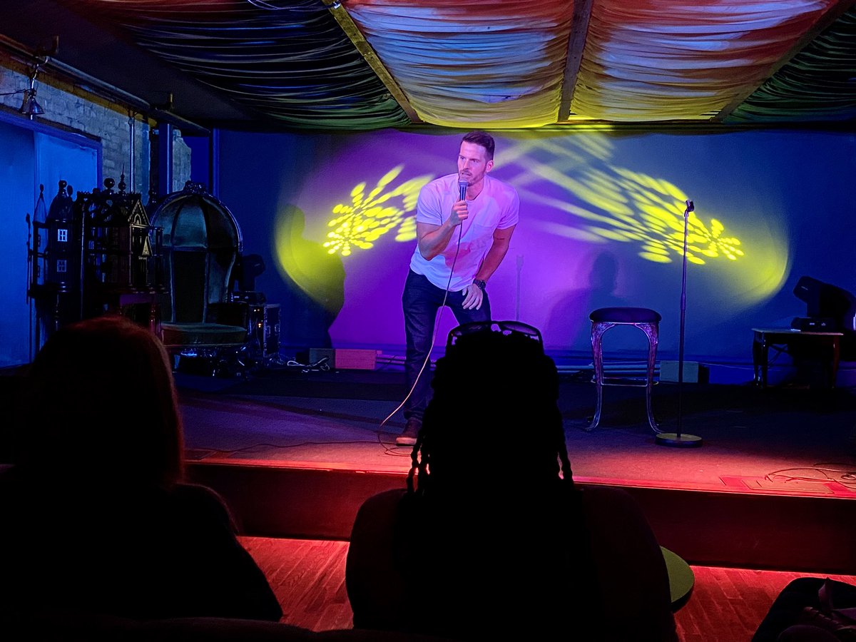 SunStateComedy's tweet photo. Thank you #VoltaireWPB for having us tonight! We had a blast! Thanks to all who came to the show and to the comics that crushed it! @zachmcgovern @cindyannboisson @johnnyazari @EstherKuKu @funnymanclyde ! #comedy #WestPalmBeach #florida https://t.co/5MjopfZGoZ