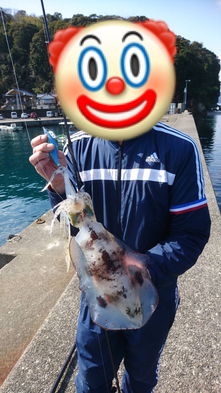 D D ﾃﾞﾀﾗﾒﾀﾞｽ 高知県に冬エギング遠征 イカの持ち方がキモい気もするが 厳しいシーズンに出た一杯は あー キモチぃぃーー T Co Xdkllttsrb Twitter