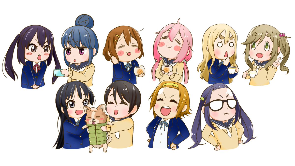 かっちゃん 1 2 けいおん ゆるキャンd かっちゃん 1 2 けいおん ゆるキャンd