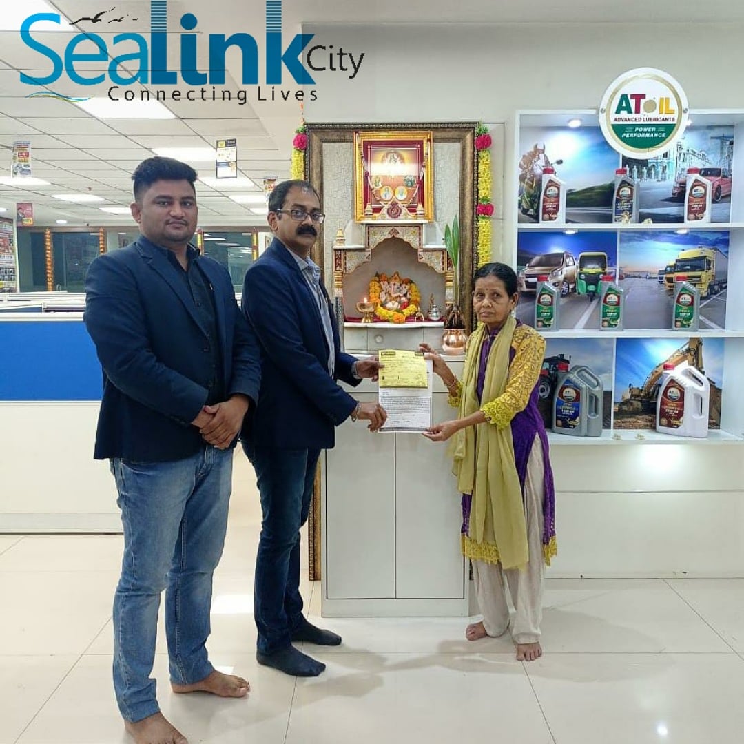 _Sealink's tweet photo. New Sale Deed done by Sealinkcity team!
Owning a home is a keystone of wealth -- both financial affluence and emotional security.
To know more visit https://t.co/iwqAyB3tZI
Or
Call on 02268595555 / 02262147777
.
.
.
#realestate #ourownhouse #realestateinvestor https://t.co/J0RTblmK3i